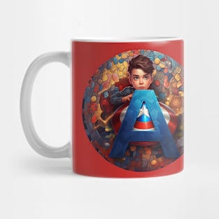 Captain A, for Autism! 4 Mug